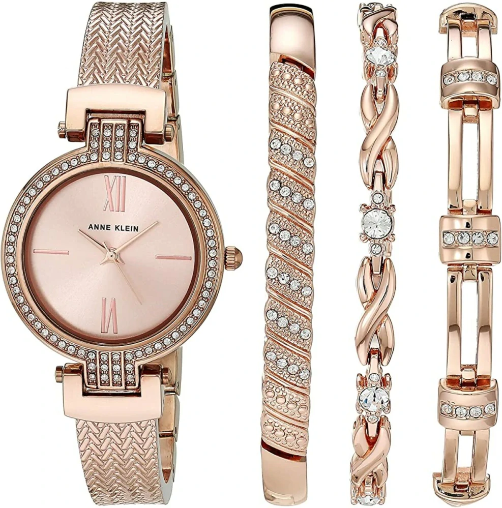Set: Dámské hodinky Anne Klein a náramky