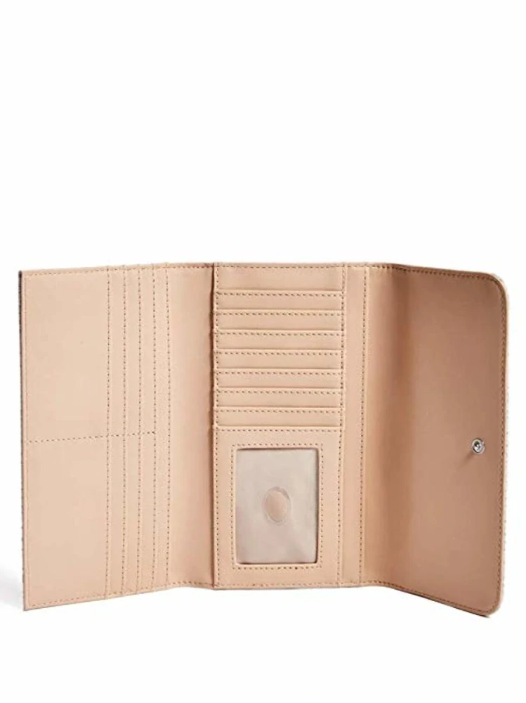 Dámská peněženka Guess Biel Logo Check Organizer