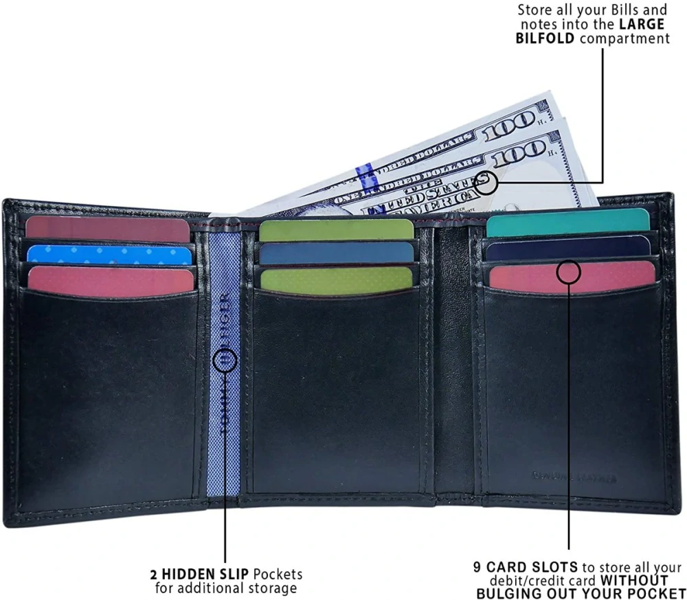 Pánská kožená peněženka Tommy Hilfiger Trifold