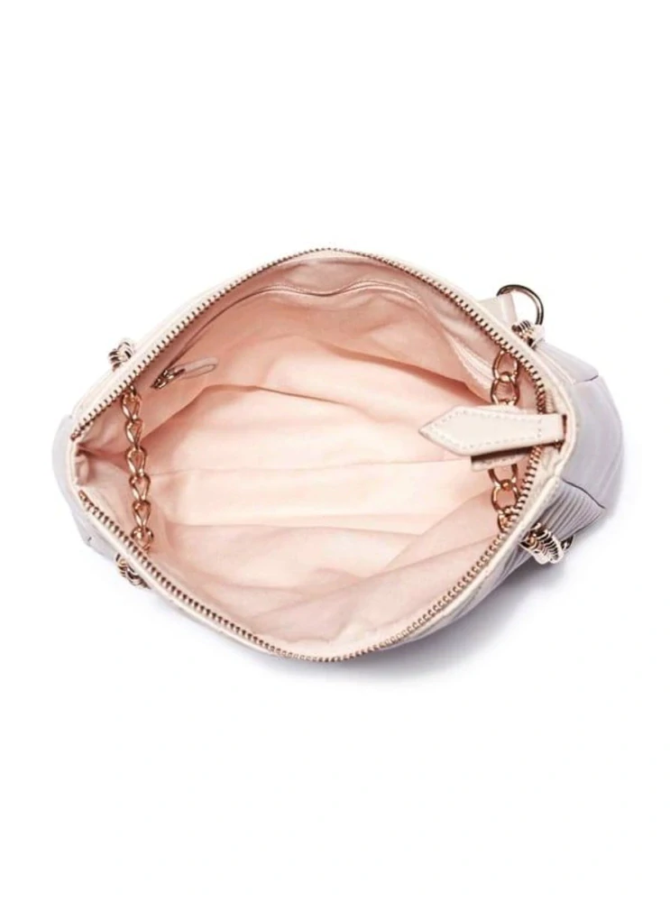 Dámská crossbody kabelka GUESS  Starlett Logo - pudrová