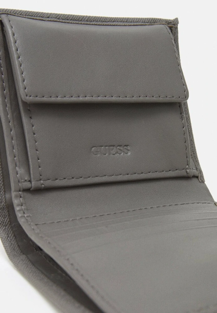 Pánská kožená peněženka Guess CERTOSA - šedá