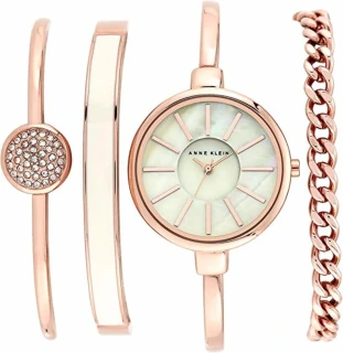 Dámské hodinky Anne Klein s krystalky Swarovski a náramky